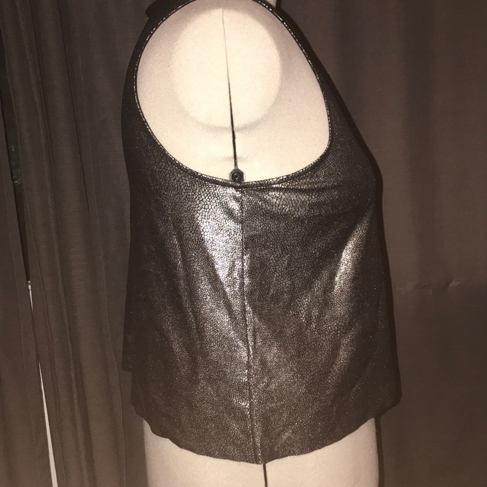 Metallic crop top - Picture 3 of 5